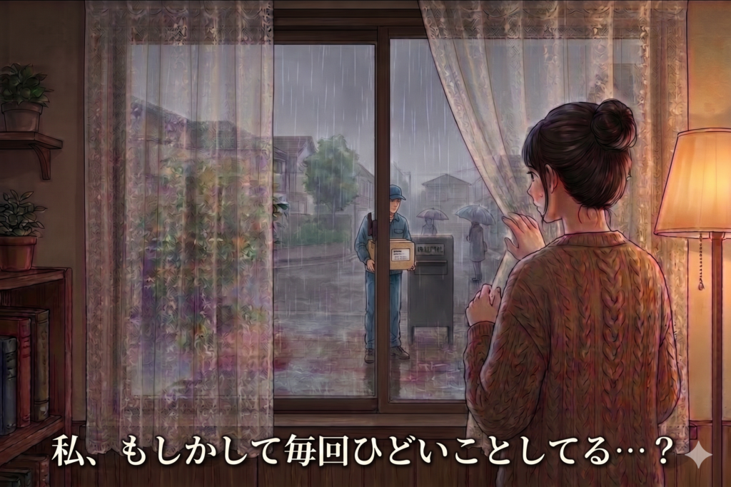 罪悪感にかられる施主さん